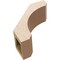 Ekena Millwork 5-inch W x 12-inch D x 12-inch H Legacy Rough Cedar Woodgrain TimberThane Knee Brace, Primed BRCUR05X12X12LECRCPR - alternate 5